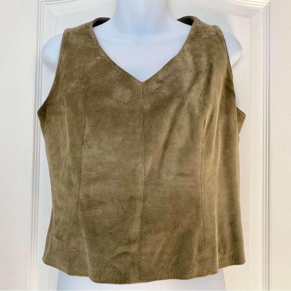 Danier suede sleeveless top